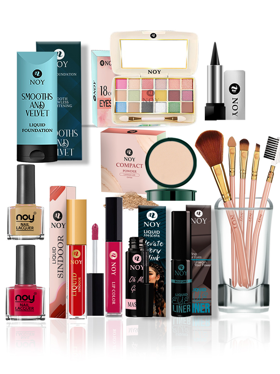 NOY Fusion Makeup Combo - Artistic Blend For Creative Expression - Combo No. 180