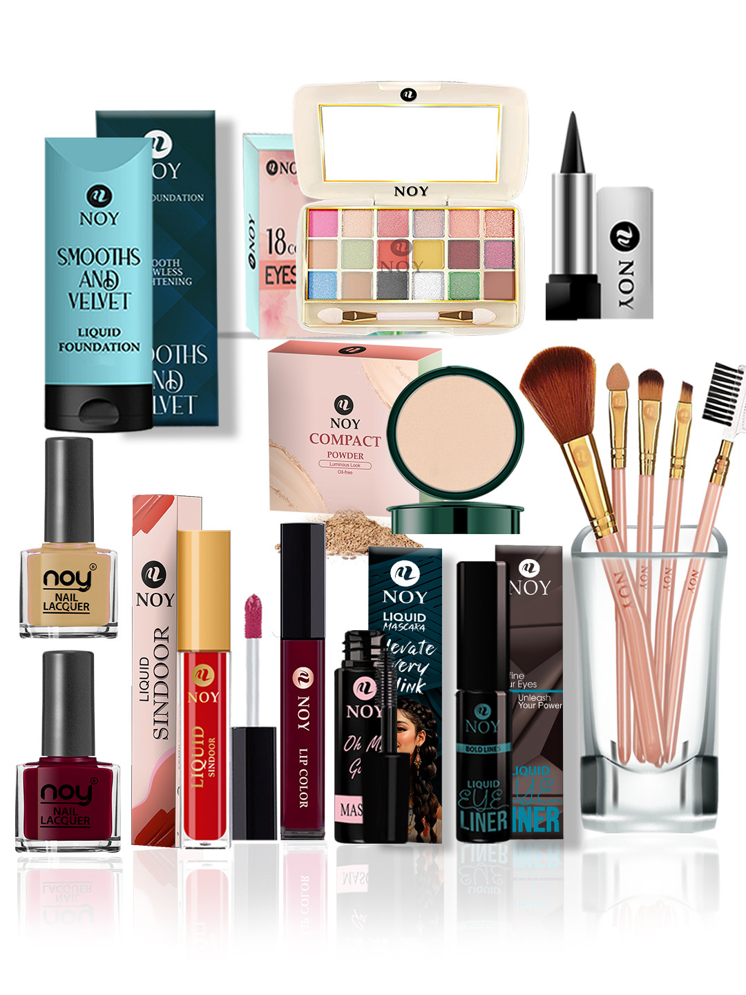 NOY Marvel Makeup Combo - Flawless Fusion For Stunning Looks - Combo No.131