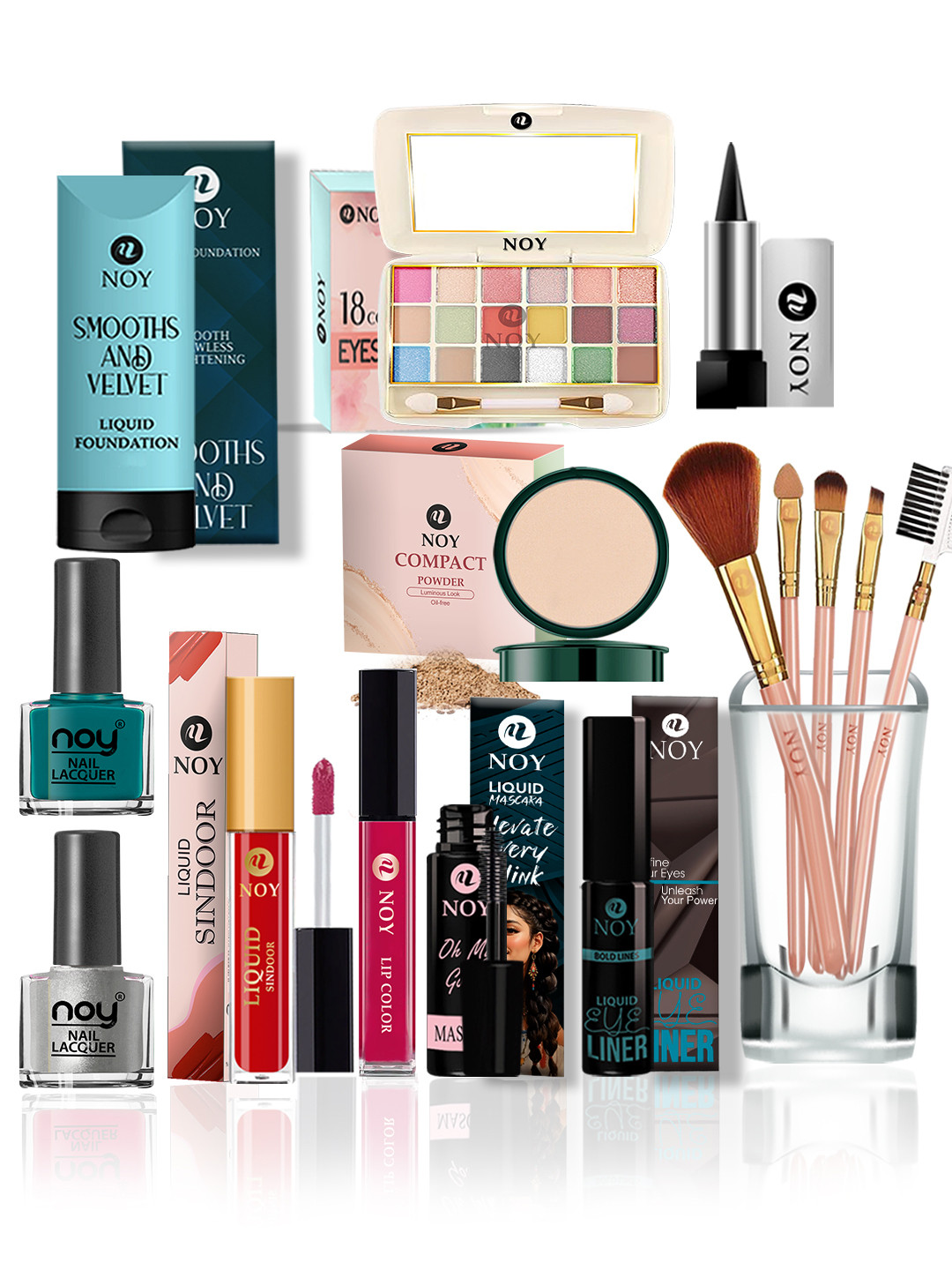 NOY Harmony Makeup Combo - Seamless Blend Of Beauty Essentials - Combo No. 324