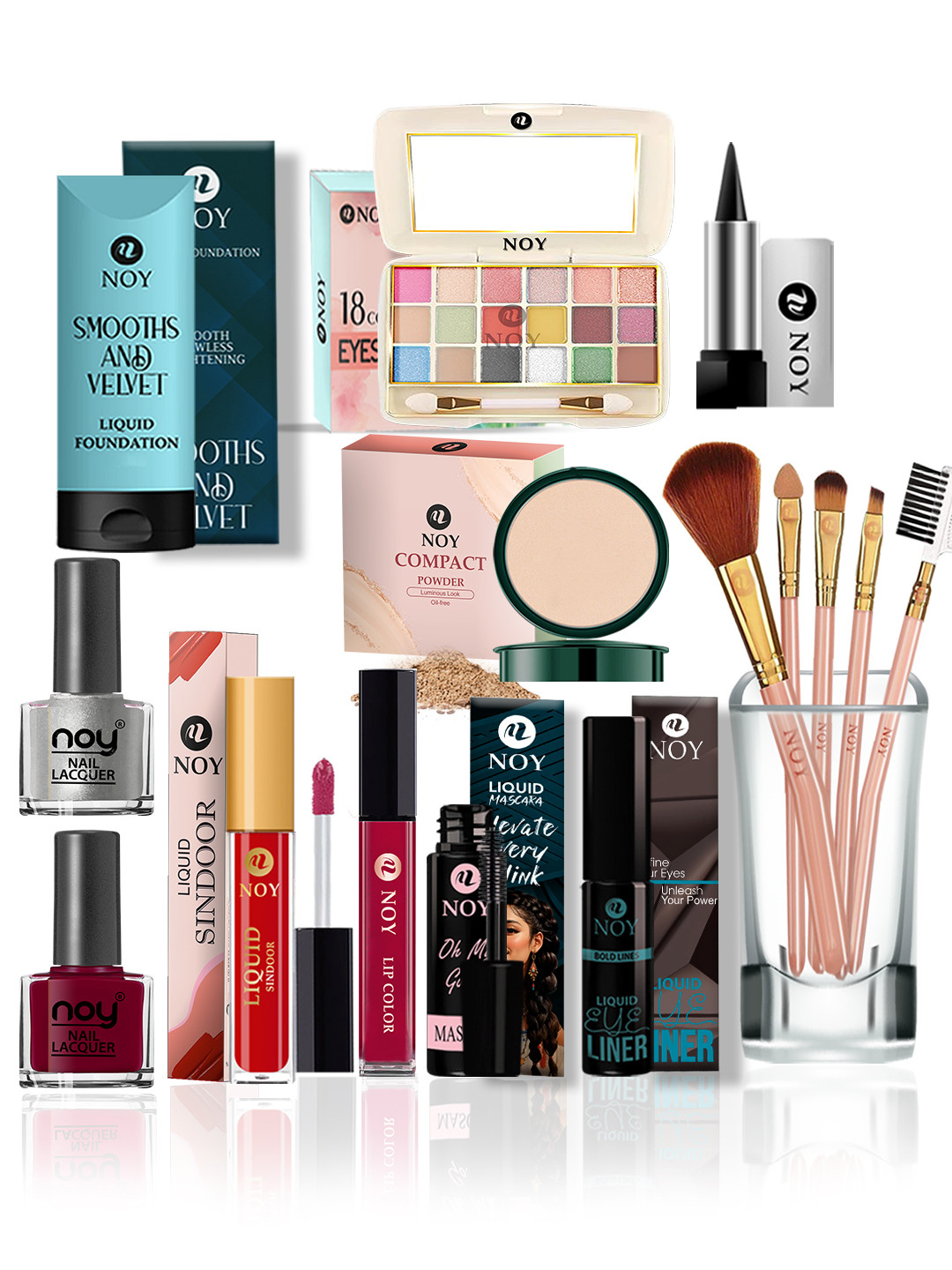 NOY Captivate Makeup Combo - Irresistible Duo For Captivating Looks - Combo No 487