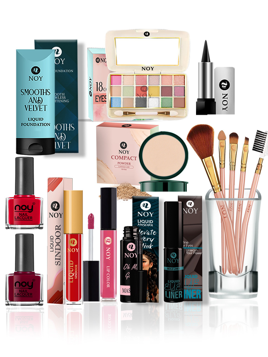 NOY Splendor Makeup Combo - Opulent Elegance In Perfect Harmony - Combo No 470