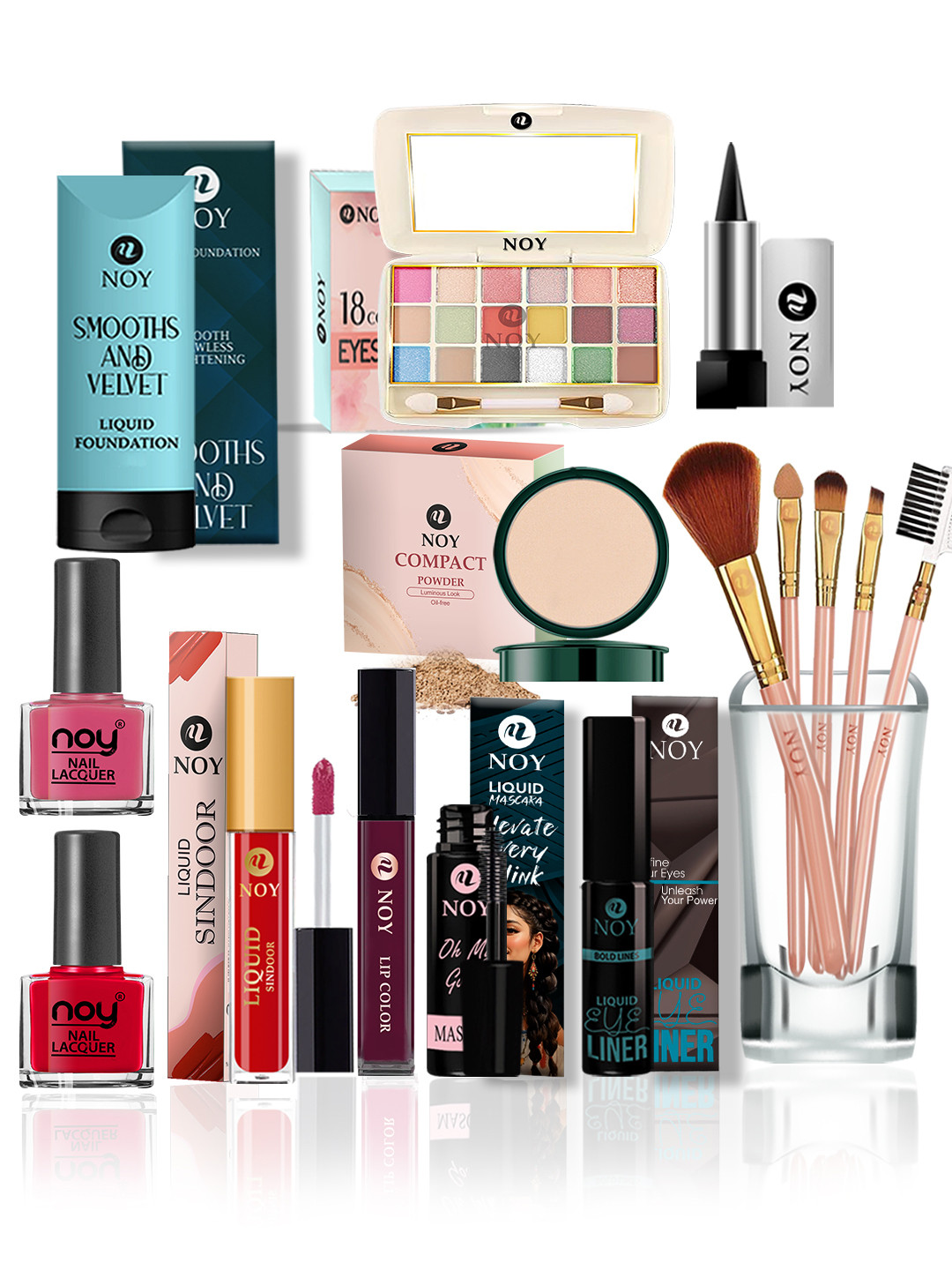 NOY Divine Makeup Combo - Heavenly Beauty Unleashed In Perfect Pairing-Combo No 229