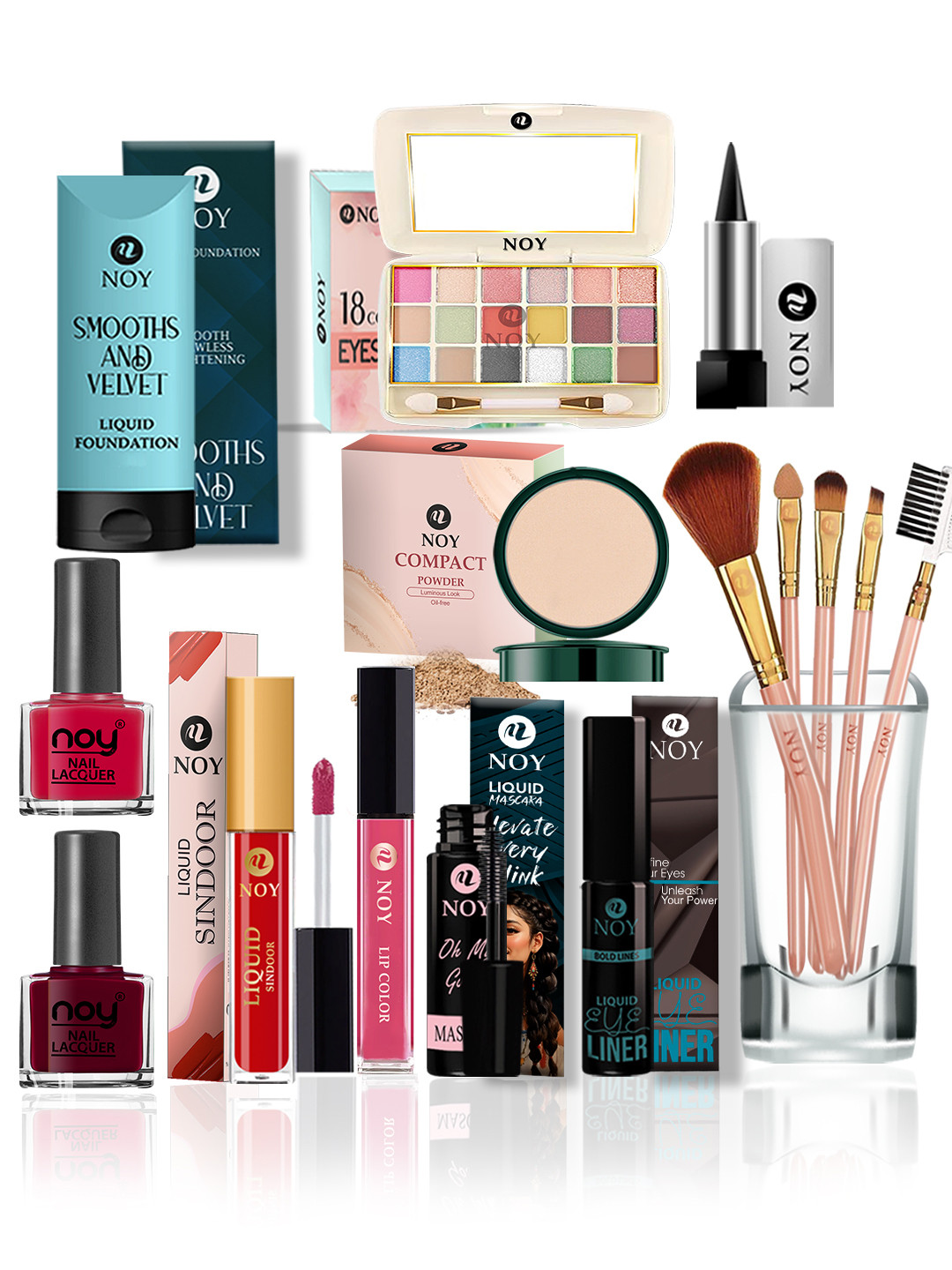 NOY Harmony Makeup Combo - Seamless Blend Of Beauty Essentials - Combo No. 446