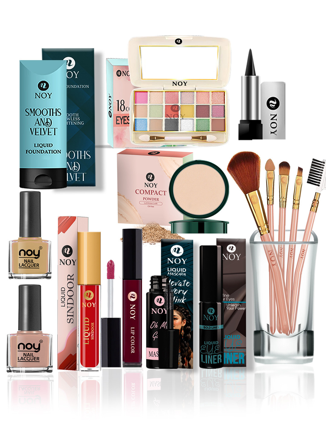 NOY Set Of 15  Iconic Makeup Kit Combo - #187