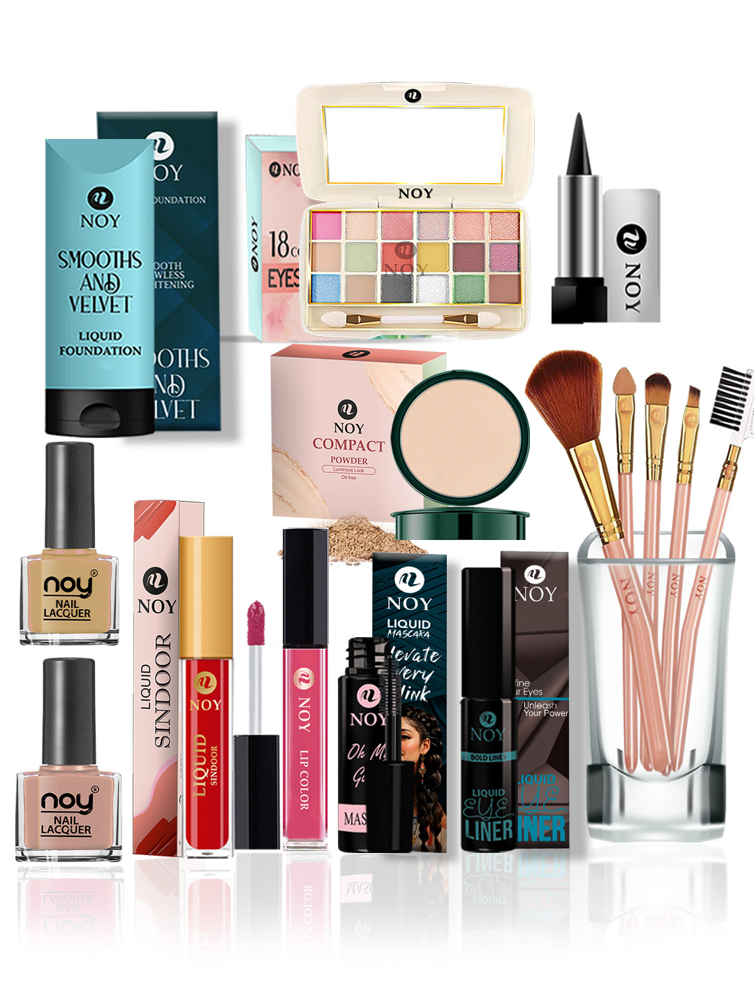 NOY Glamour Makeup Combo- Luminous Glow In Perfect Synergy - Combo No 182