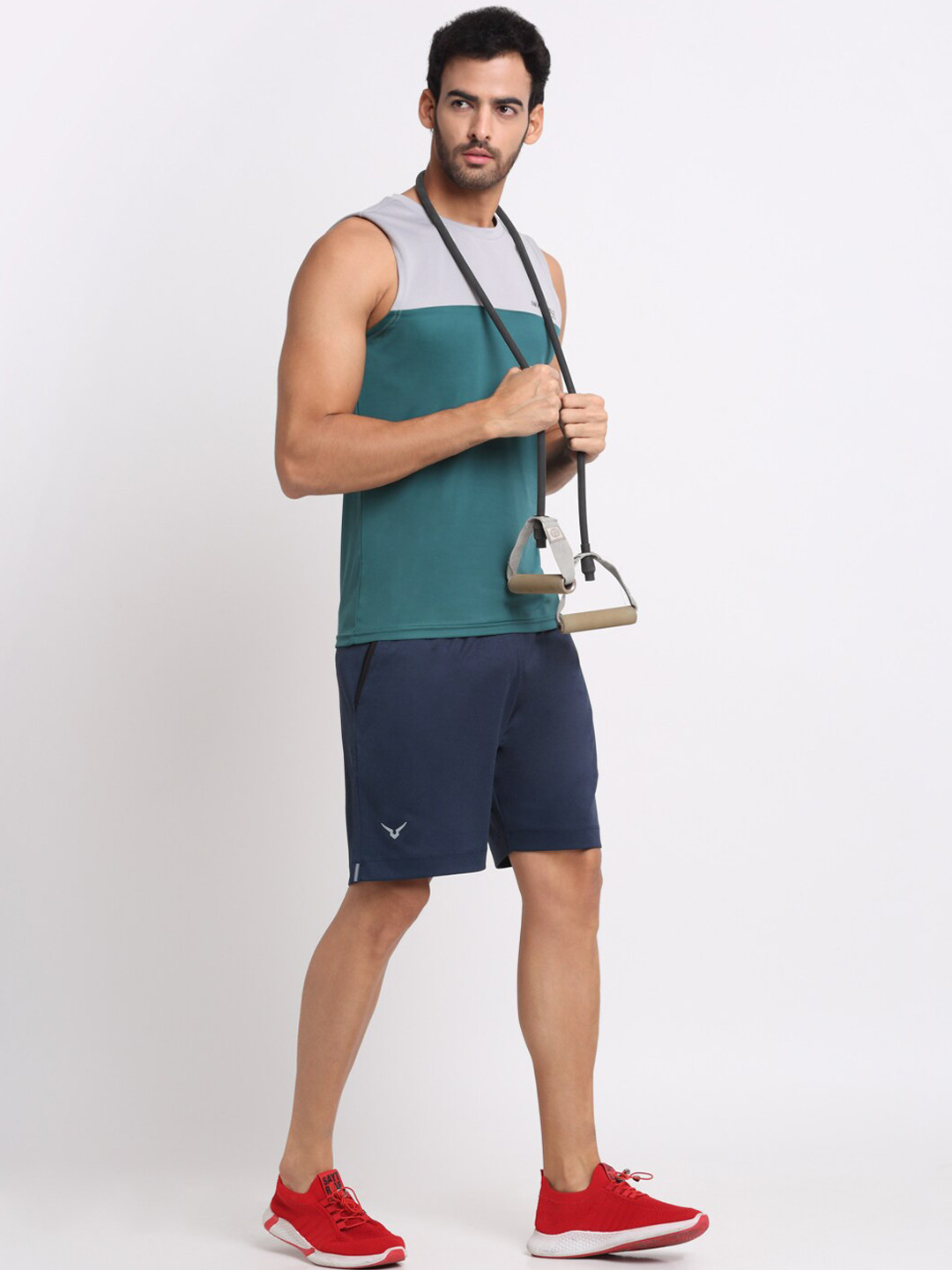 Invincible Men Melange Training Shorts