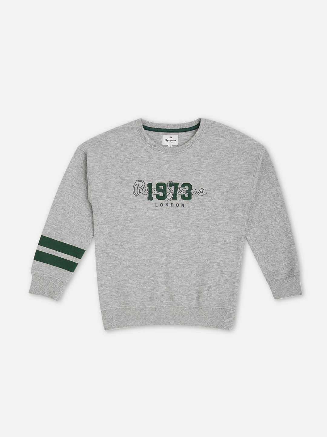 Pepe Jeans Boys Printed Round Neck Pullover
