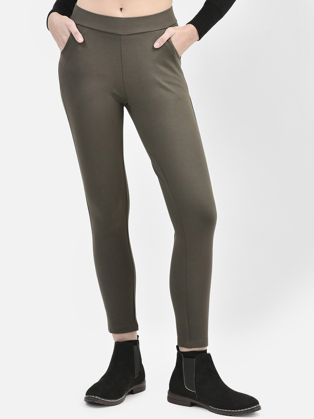 Crimsoune Club Women Ankle Length Tights