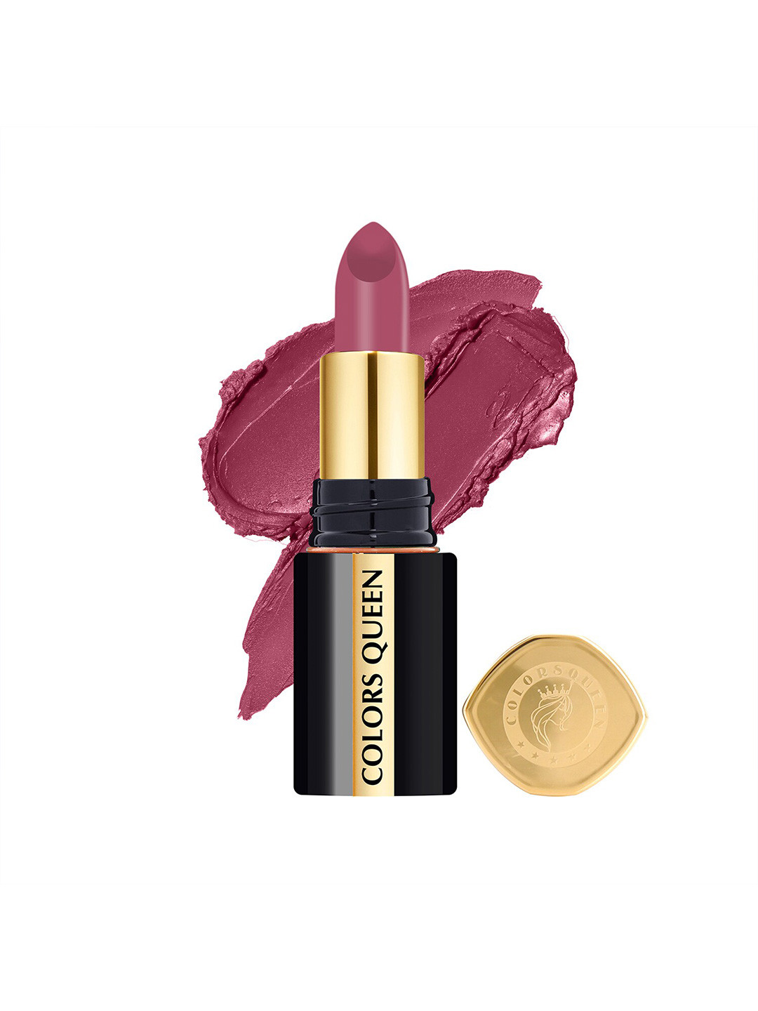 Colors Queen Luxury Matte Non Transfer Bullet Lipstick 4g - Nude Toast 06