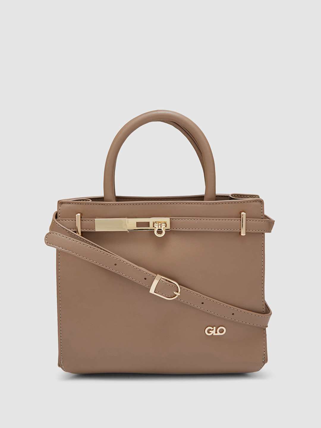 Globus Women Light Brown Solid Casual Handheld Bag