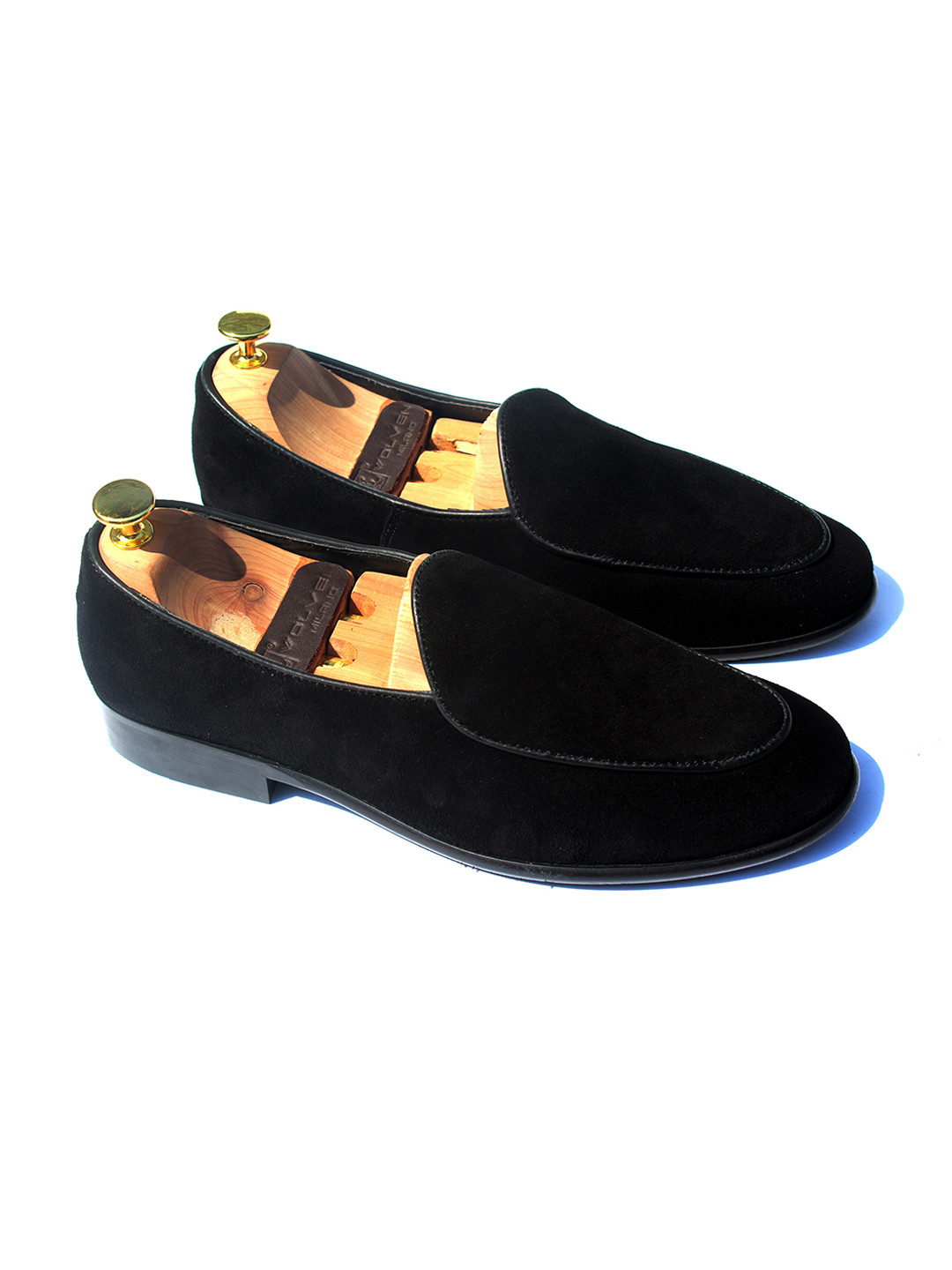 Wolvenmilano Men Suede Comfort Insole Loafers