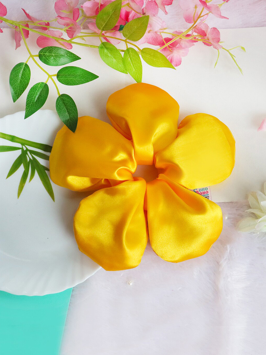 Soho Boho Studio Bloom Flower Ponytail Holders