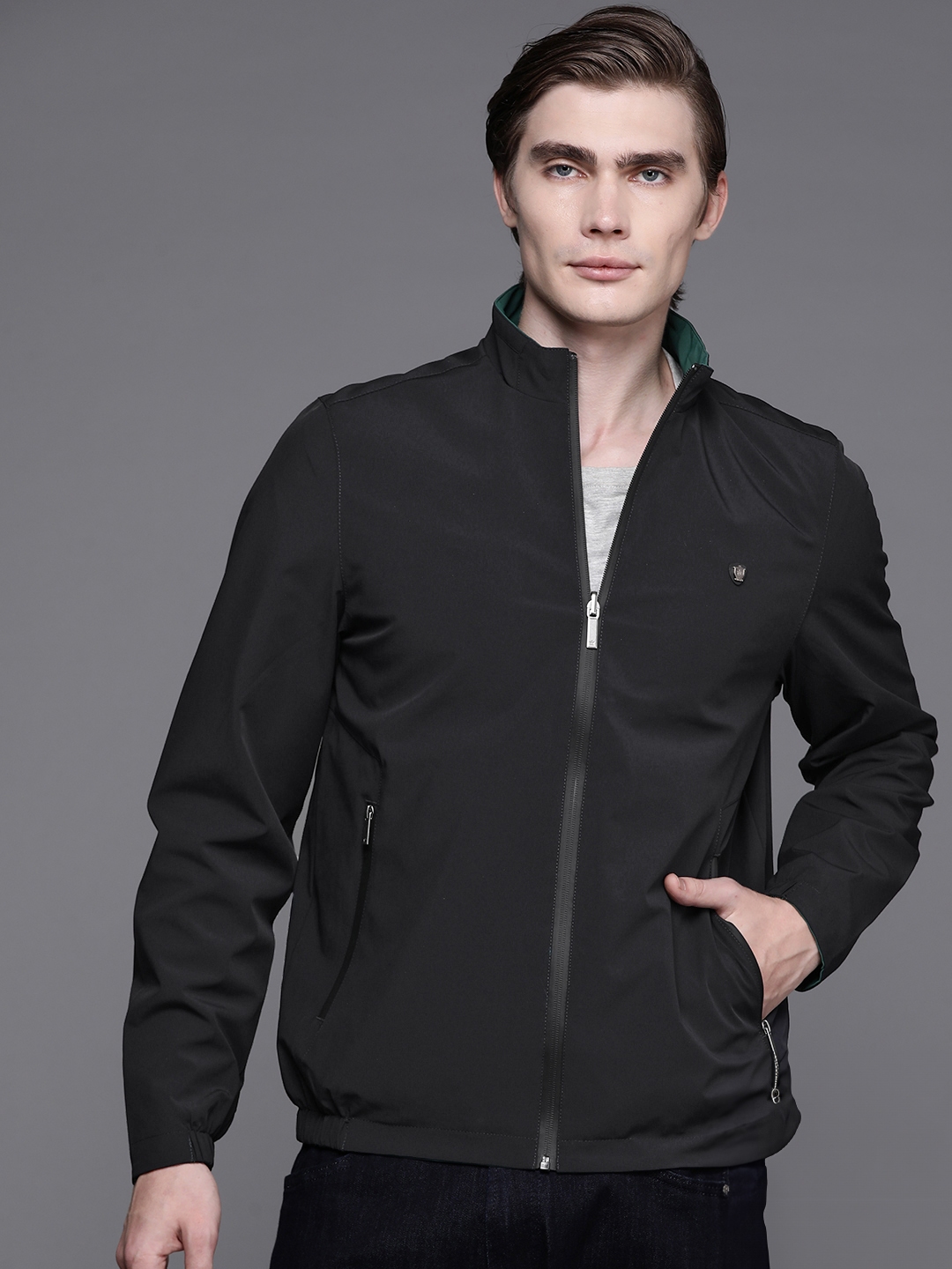 Louis philippe reversible jackets on sale