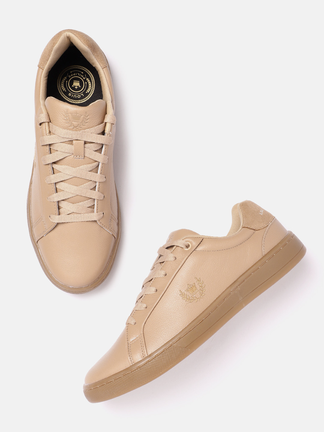 Louis Philippe Sport Men Leather Everyday Sneakers