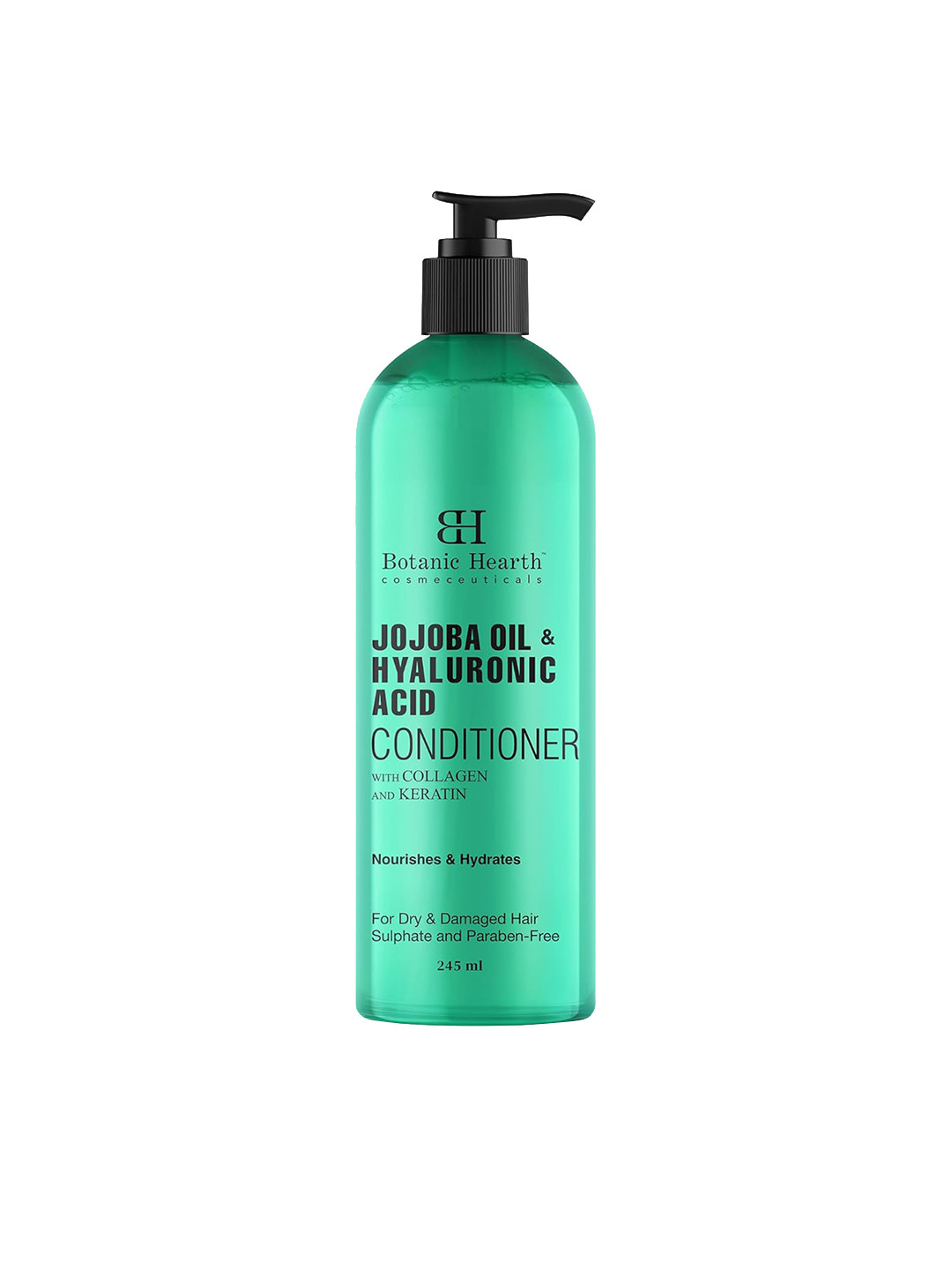 Botanic Hearth Jojoba & Hyaluronic Acid Conditioner With Collagen & Keratin - 245ml