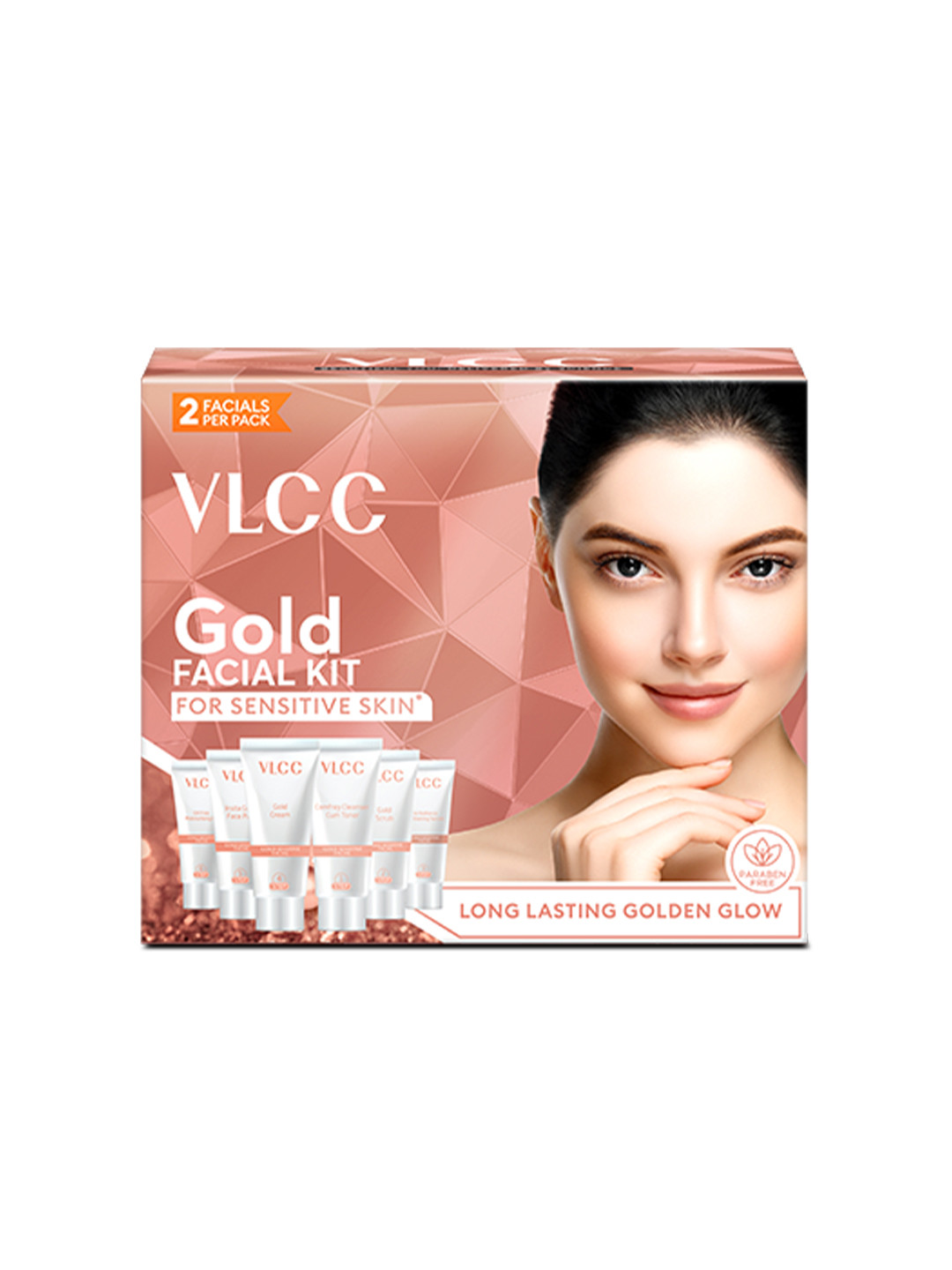 VLCC Gold Facial Kit for Sensitive Skin - 60 g