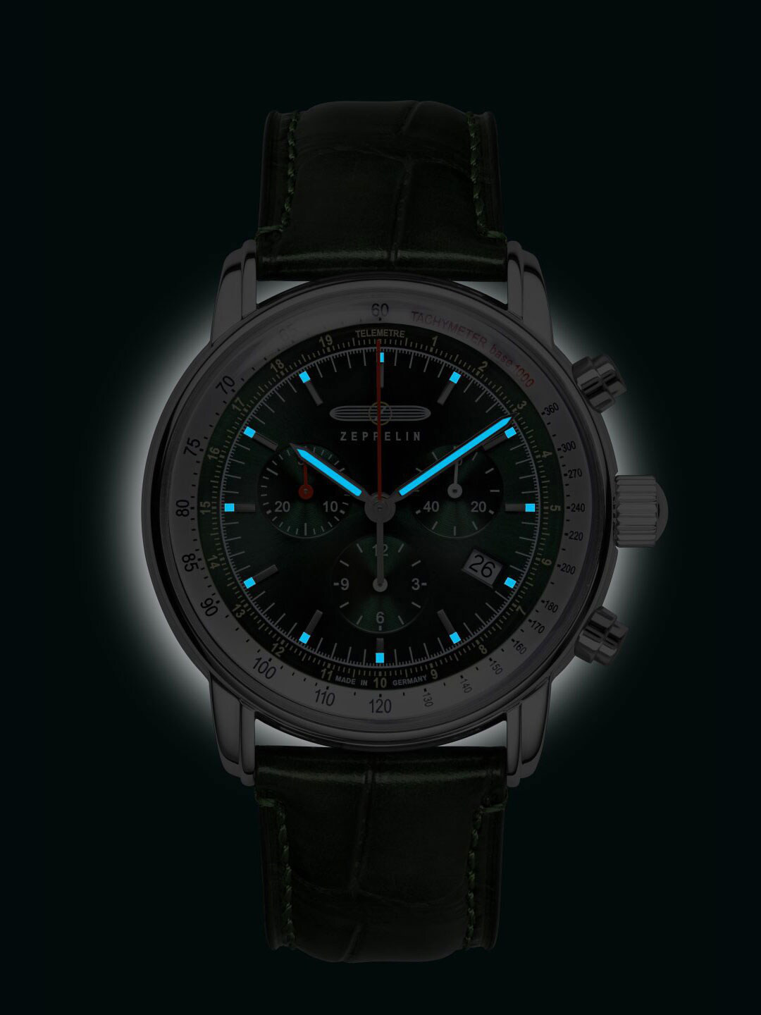 ZEPPELIN Men Dial & Leather Straps Analogue Watch 88884