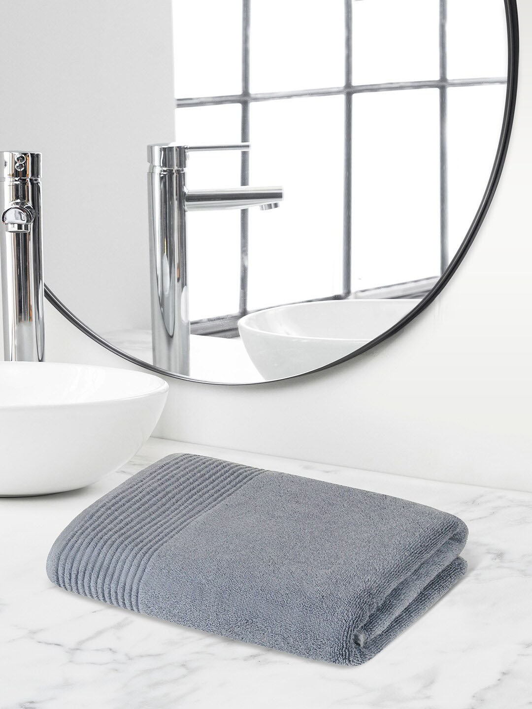 Himeya Blue Terry Cotton 600 GSM Bath Towels