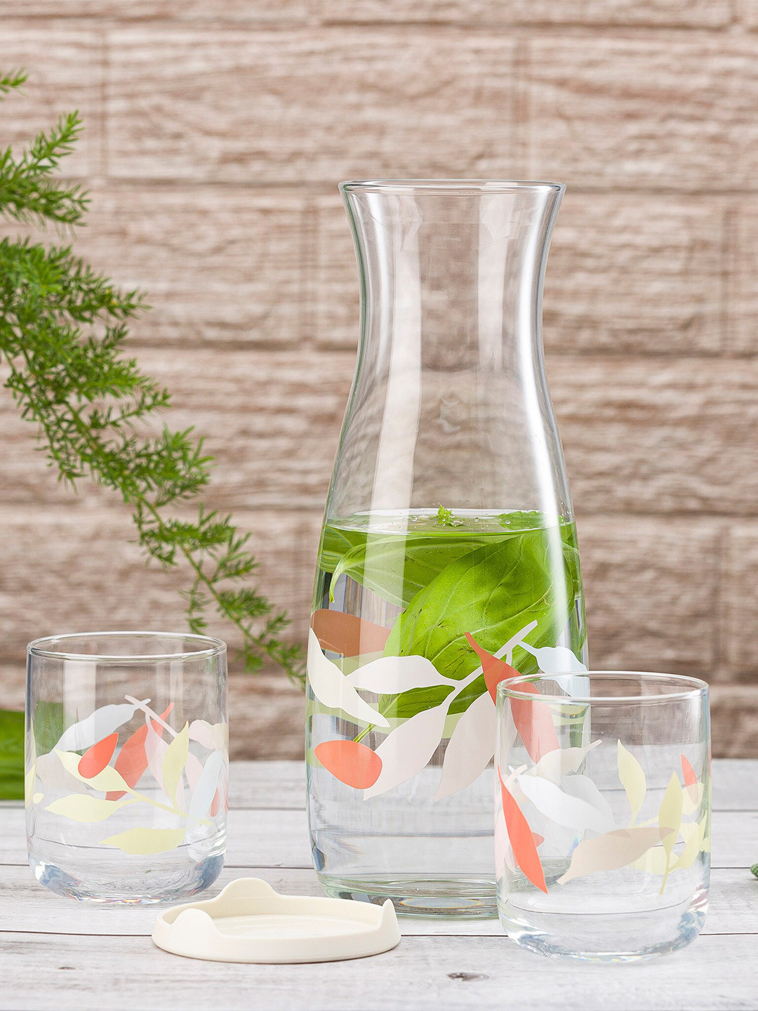 Pasabahce Transparent 3 Pieces Glass Juice Set 1180 ml