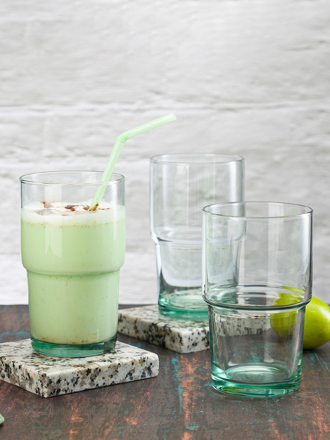 Pasabahce Transparent 4 Pieces Water Or Juice Glass 440 ml Each