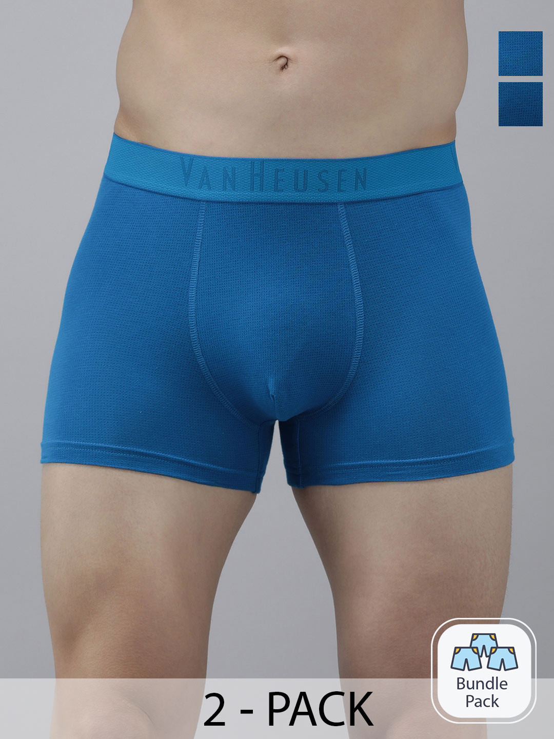 Van Heusen Men Pack Of 2 Mid Rise Trunk-16695976