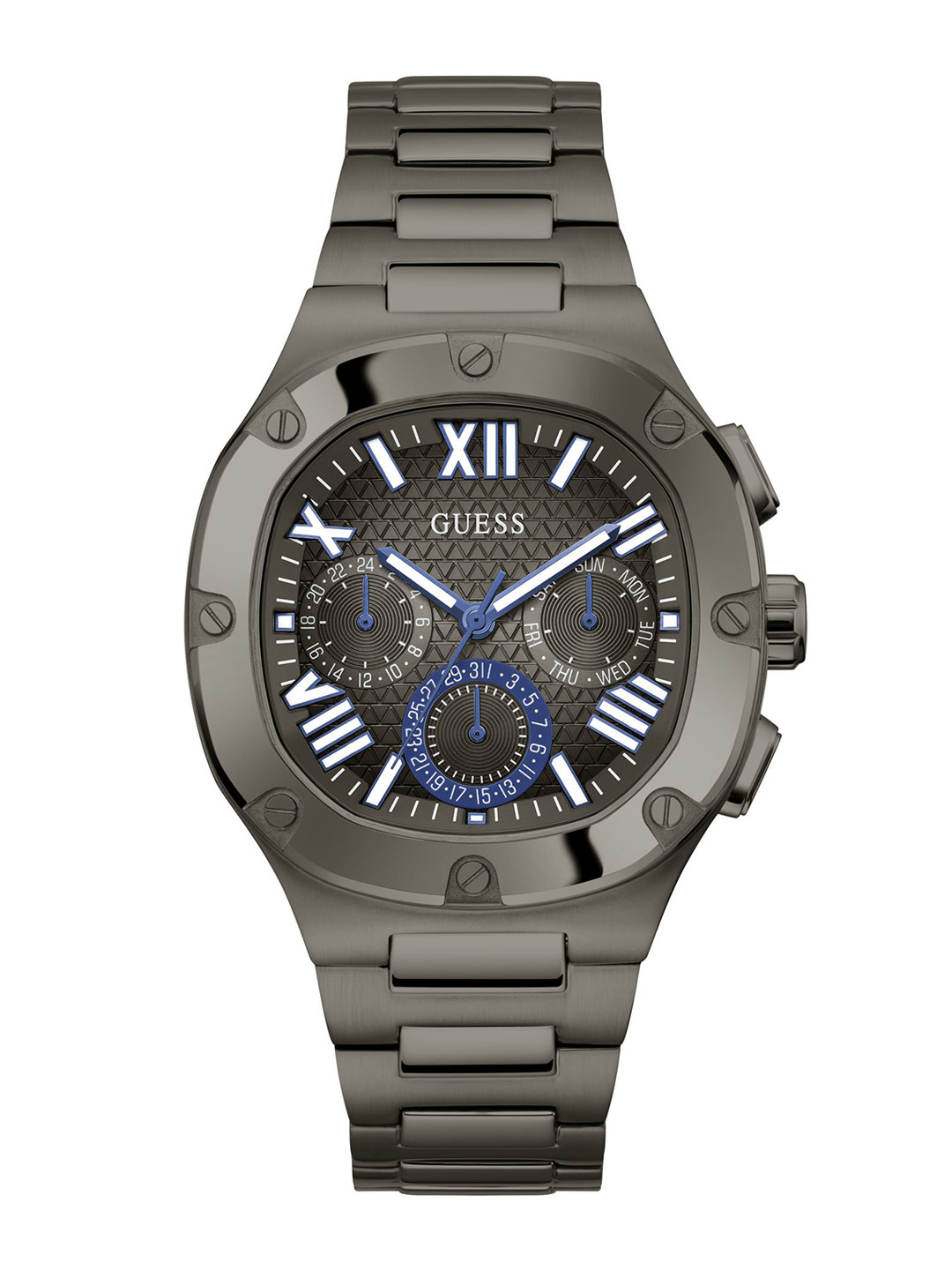 GUESS Men Water Resistance Stainless Steel Analogue Watch GW0572G5