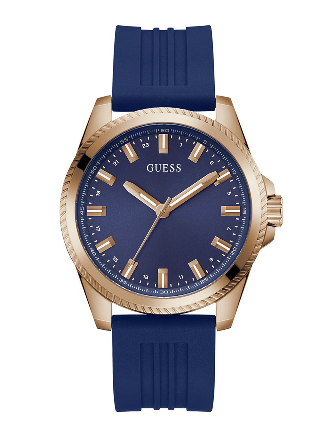 GUESS Men Round Dial & Regular Straps Analogue Watch GW0639G3