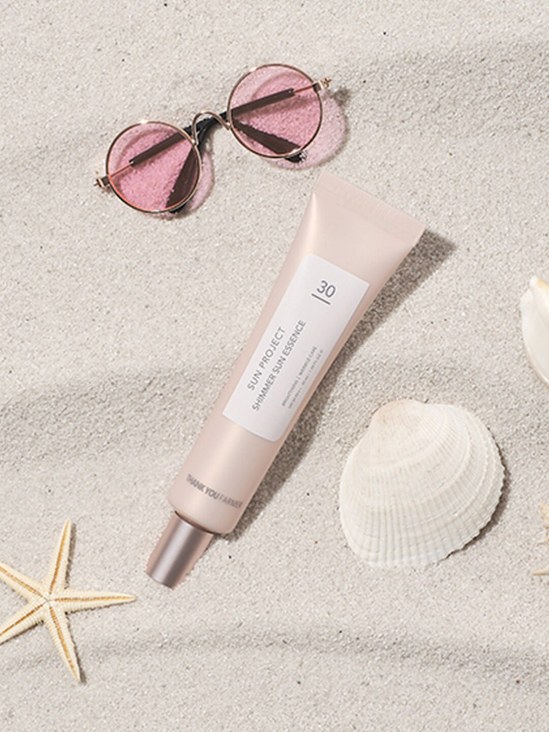 Thank You Farmer Sun Project SPF30 PA++ Shimmer Sunscreen with Niacinamide - 40ml