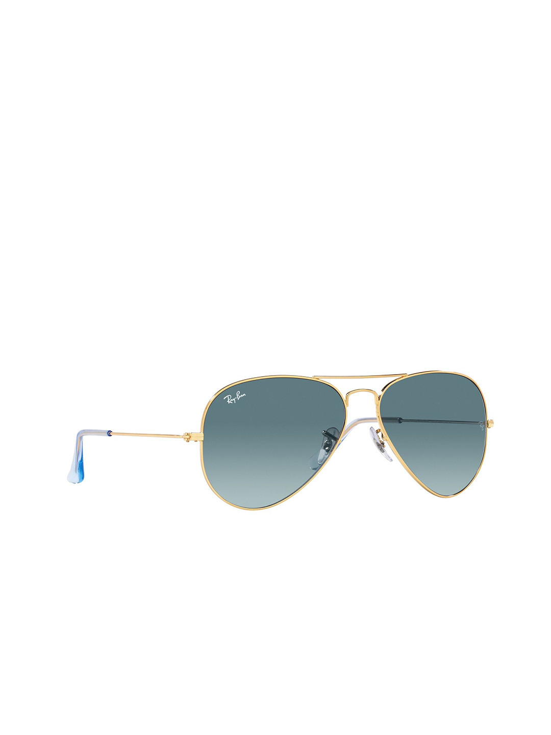 RAY-BAN Unisex Gradient Blue Lens Pilot Sunglasses - 0RB3025001/3M62