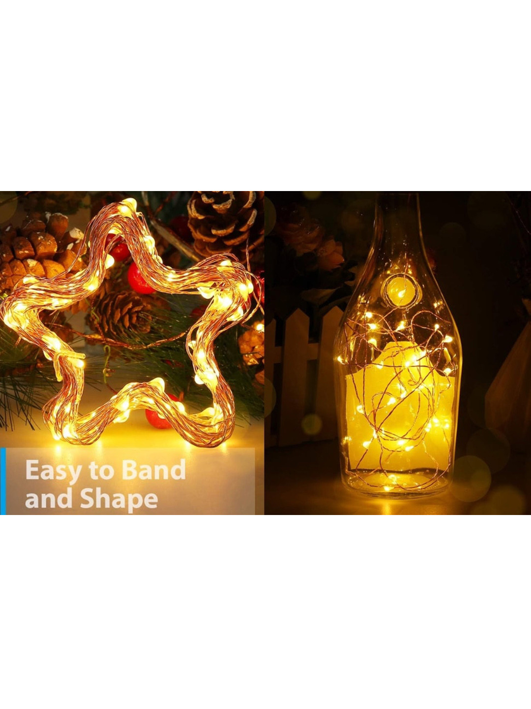 Ascension White 60 Pieces Waterproof String Lights