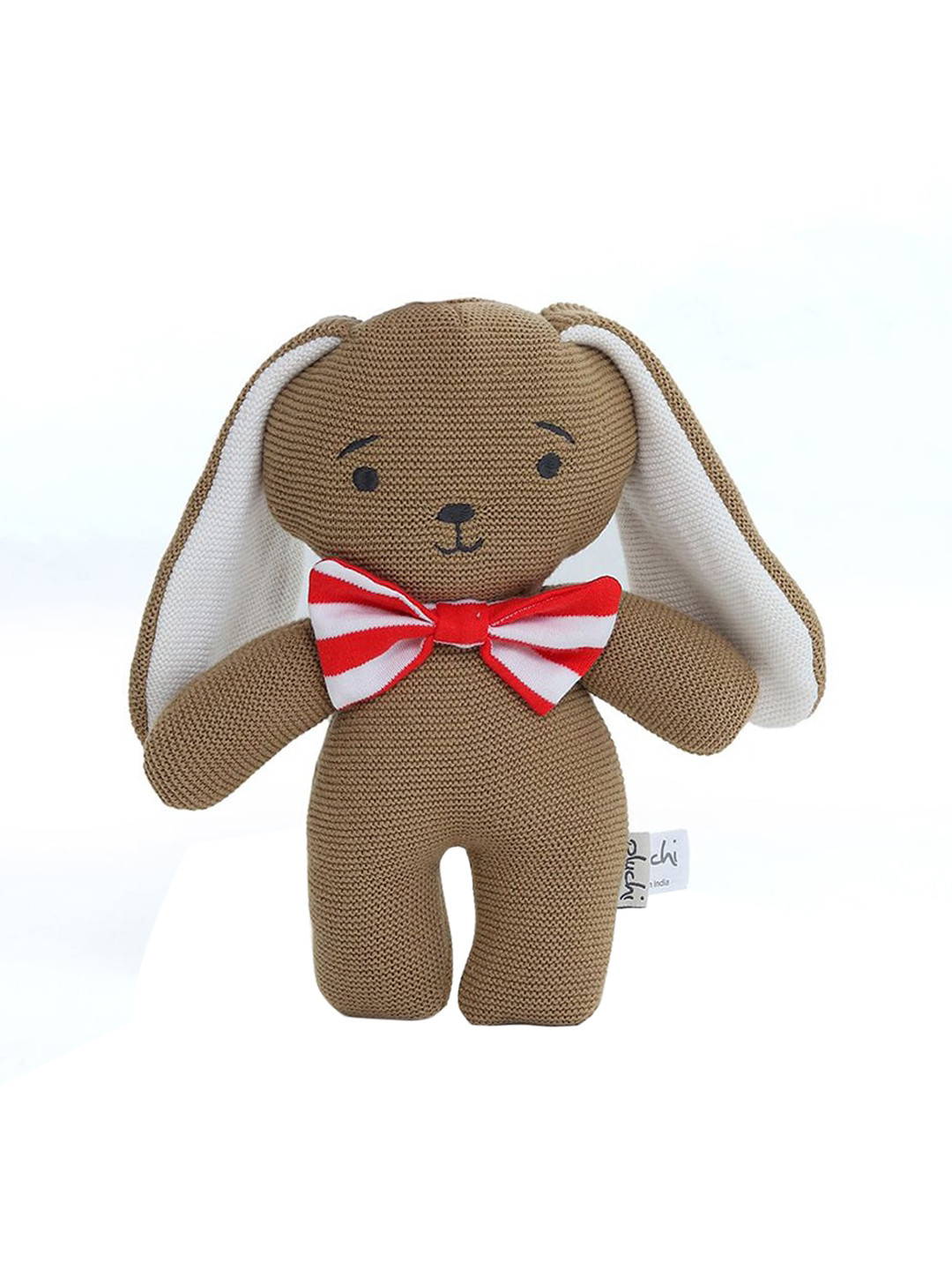 Pluchi Kids Mr Bunny Cotton Knitted Stuffed Soft Toy