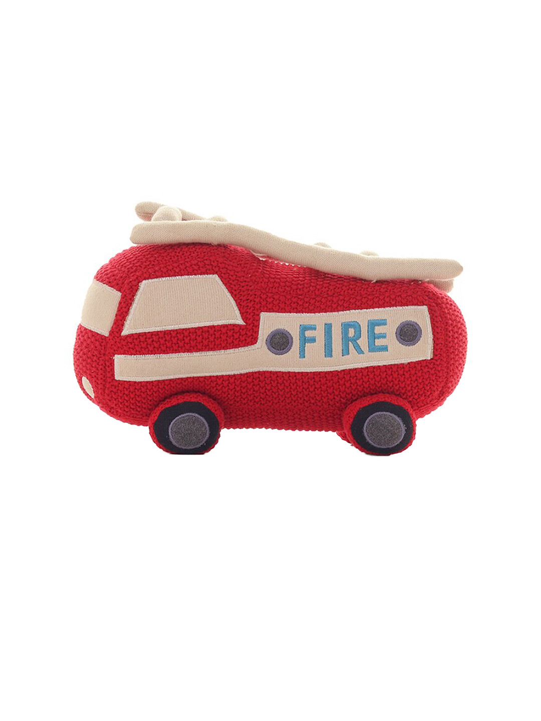 Pluchi Kids Fire Bus Stuffed Soft Toy