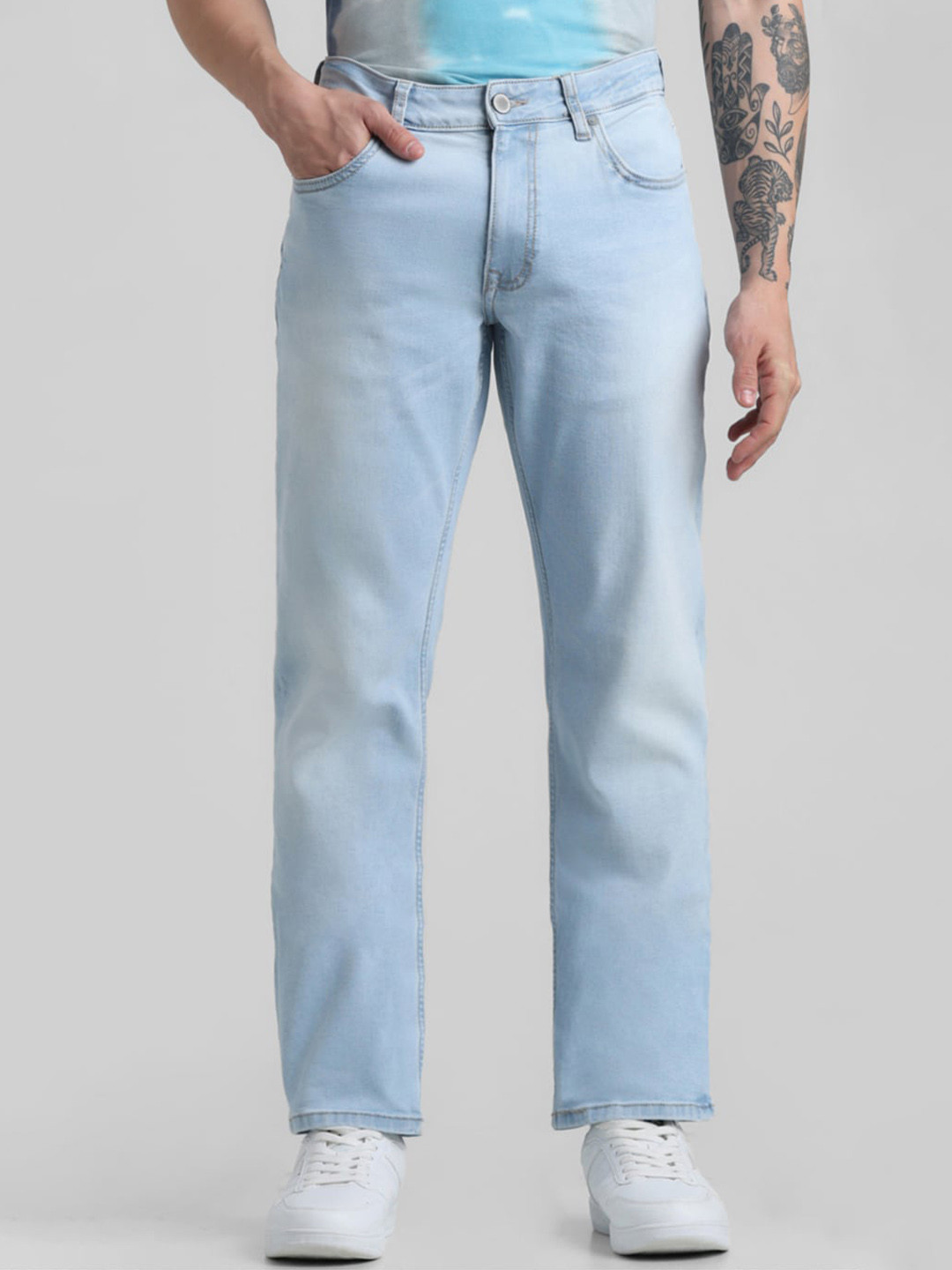 Buy Jack & Jones Men Clean Look Stretchable Jeans - - Apparel for Men