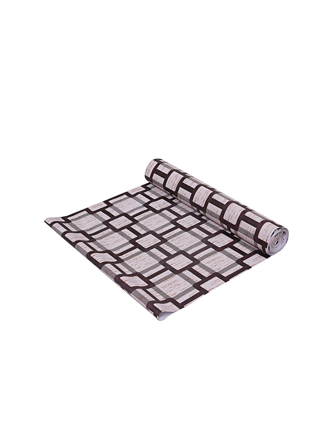 Dakshya Industries Box Pink & Brown Printed Water Resistant Shelf Liner