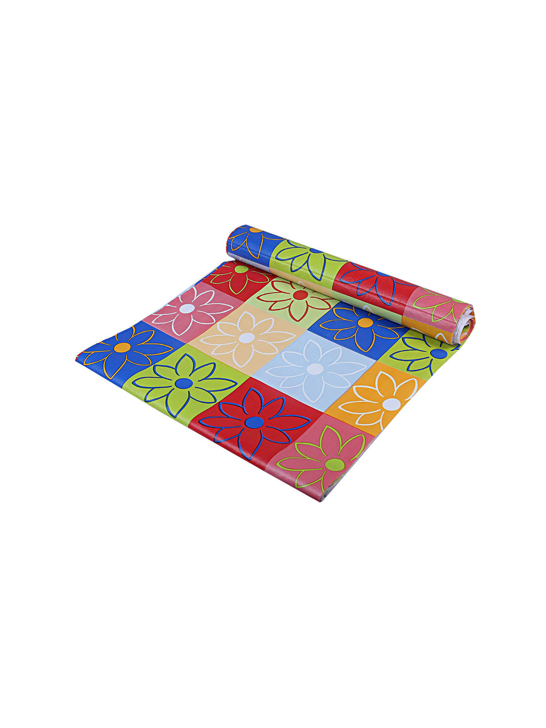 Dakshya Industries Tagve Red & Blue Printed Shelf Liner
