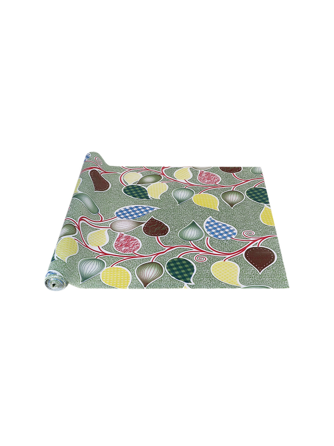Dakshya Industries Green Ambi Printed Anti Slip Self Cover Roll
