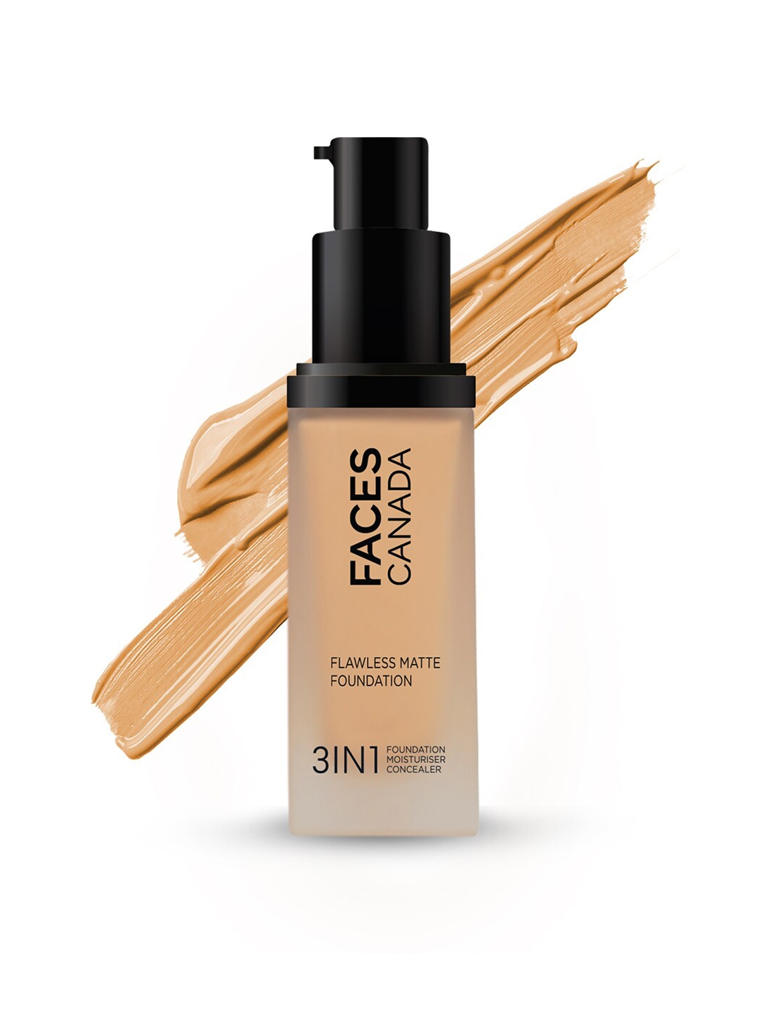 Buy FACES CANADA 3 In 1 Flawless Matte Foundation 30ml Honey Beige 031 -  Foundation for Women 25451750