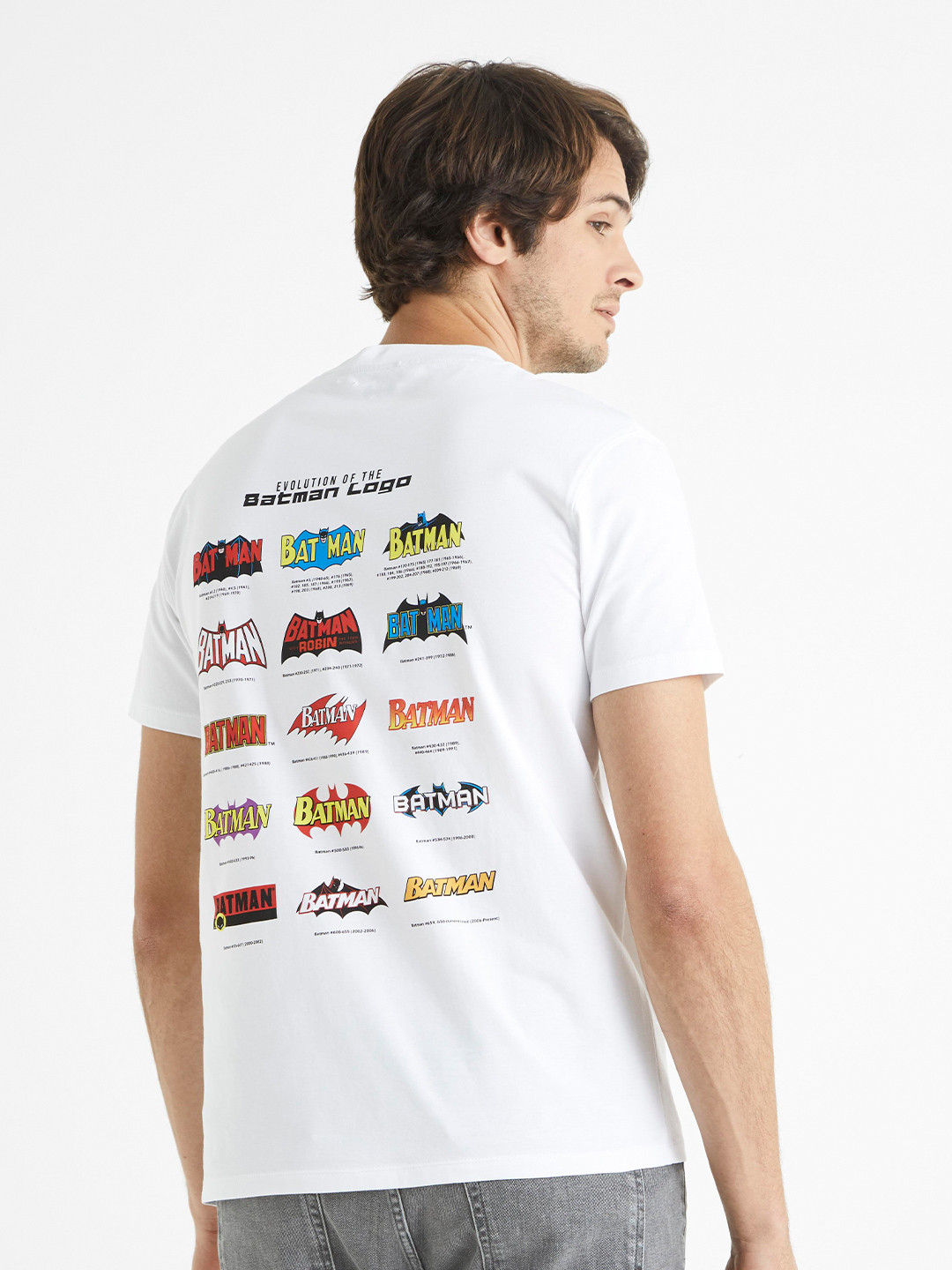 Celio Batman Printed Cotton T-shirt