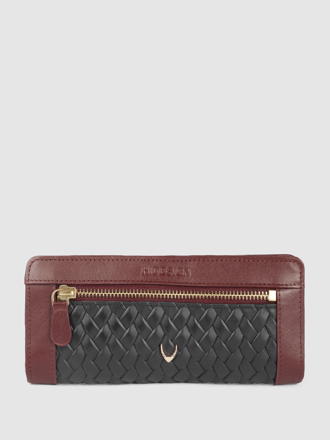 Hidesign Women Textured Leather Two Fold Wallet