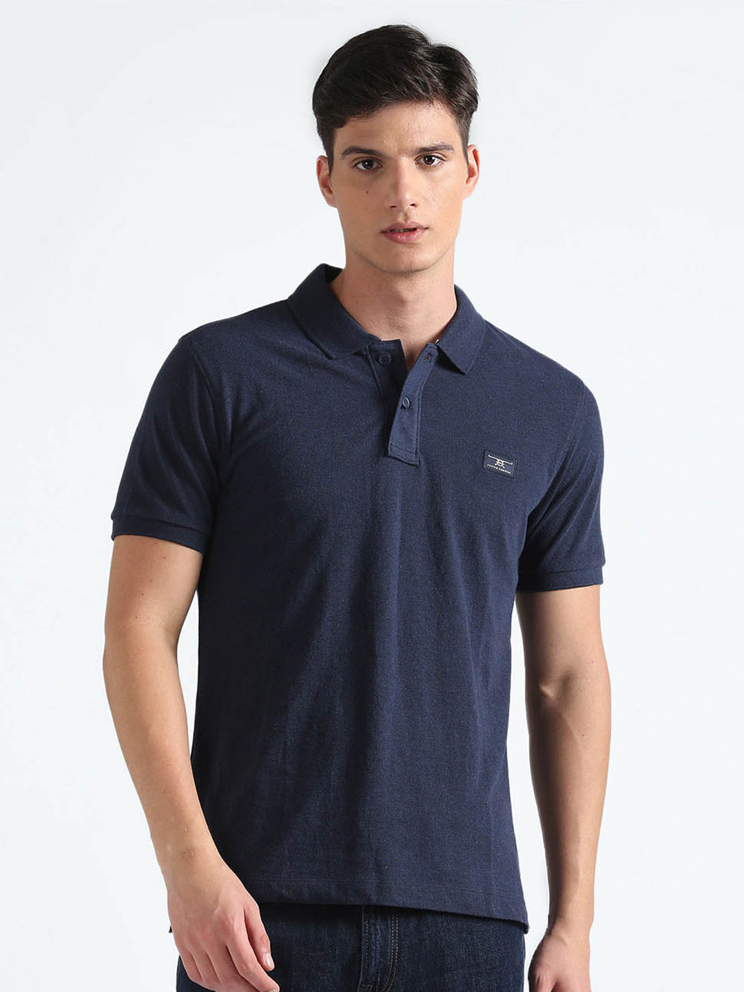 Flying Machine Polo Collar Regular Fit T-shirt