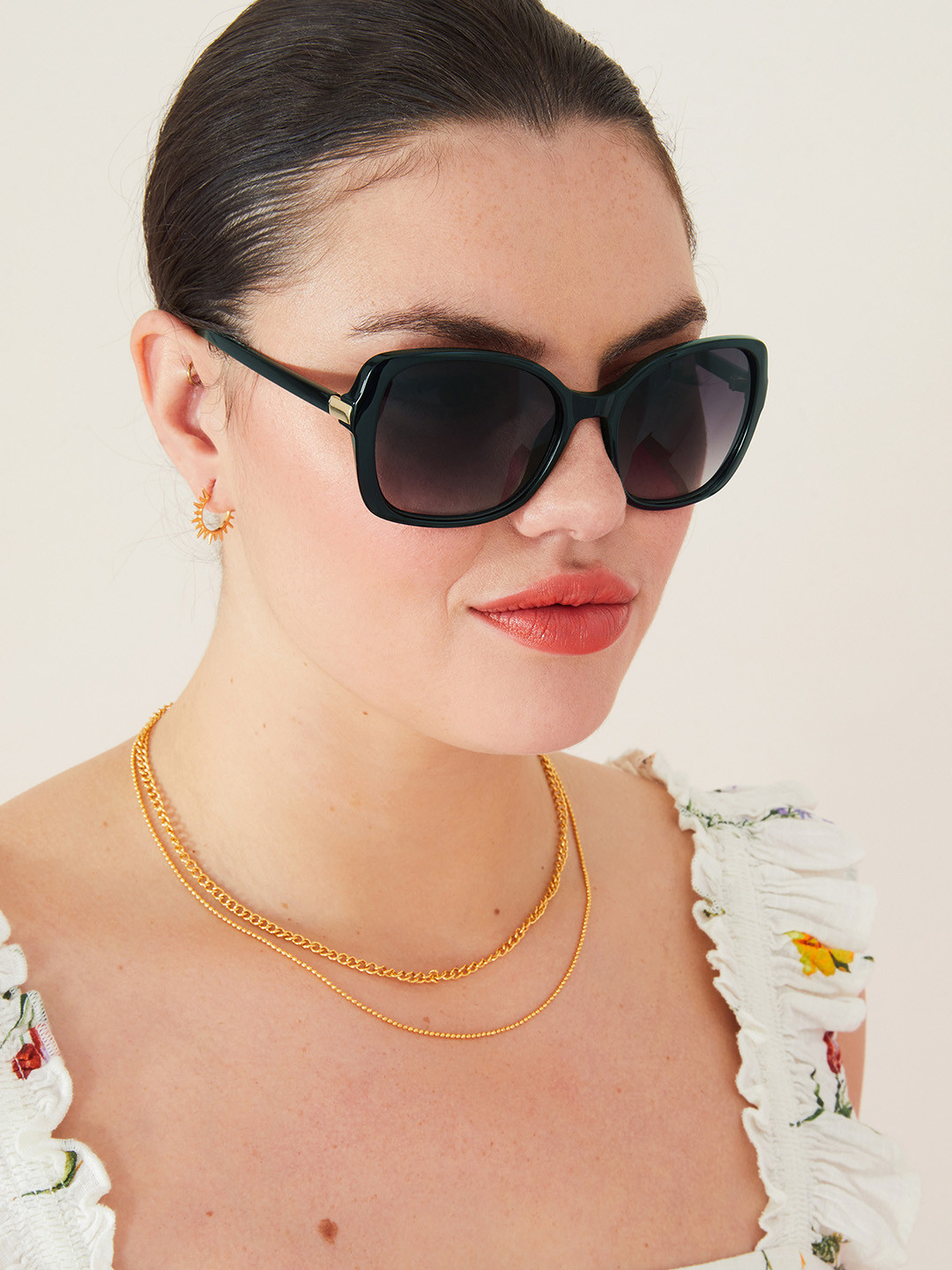 Accessorize Women Square Sunglasses with UV Protected Lens