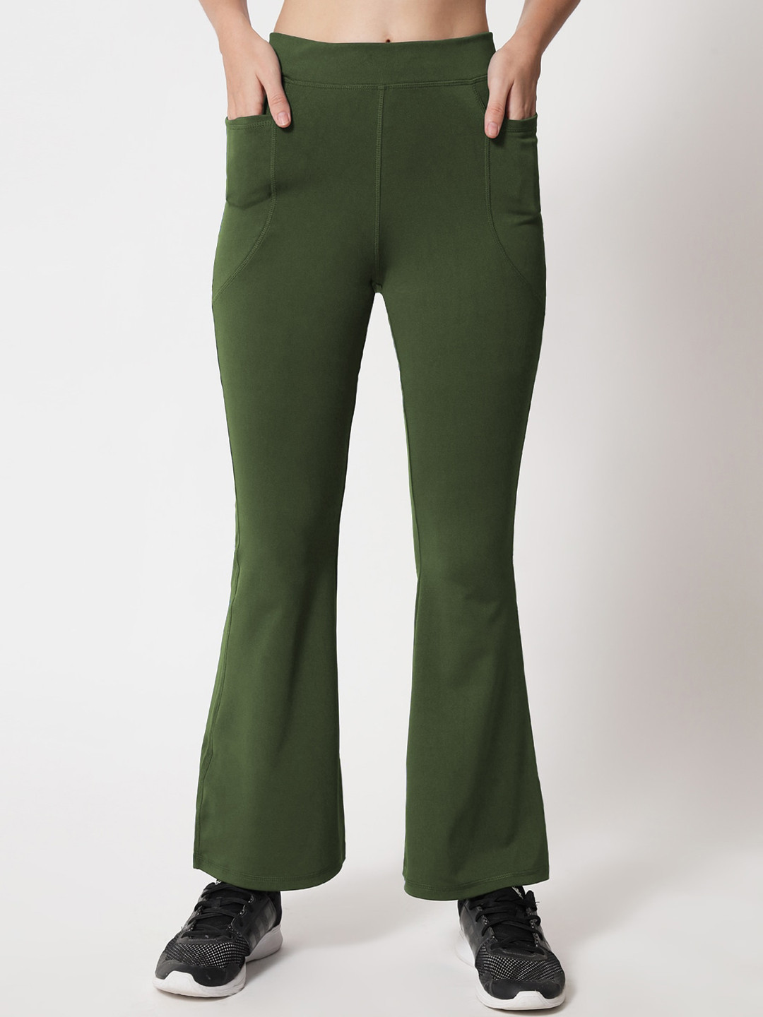 FAIRIANO High Waist Flared Gym Tights