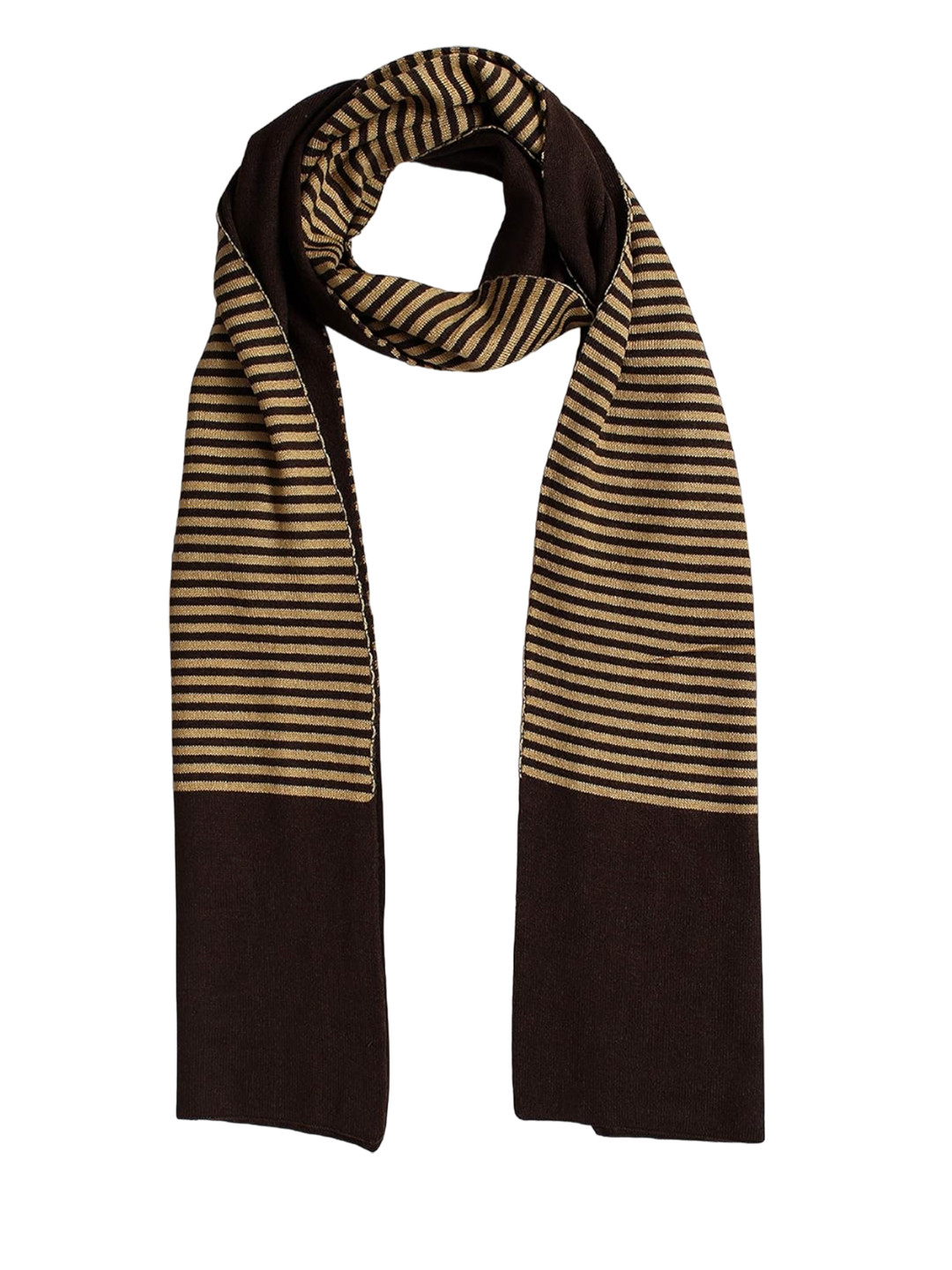 Zacharias Striped Woollen Winter Muffler