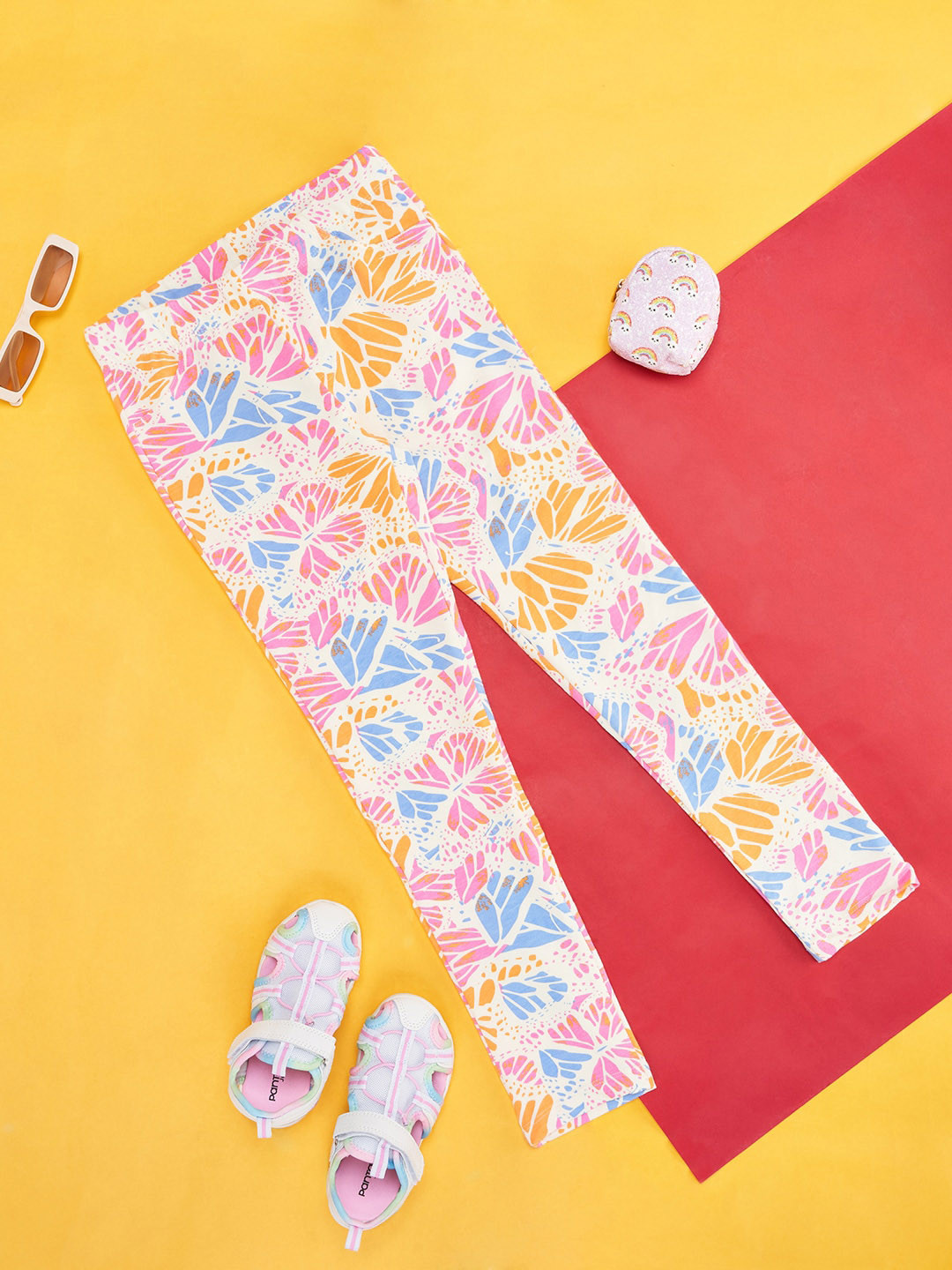 Pantaloons Junior Girls Printed Ankle Length Leggings