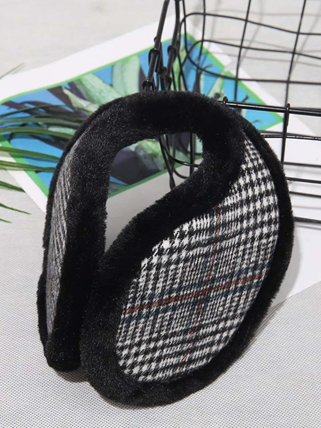 Alexvyan Fur Hair Accessory Set of