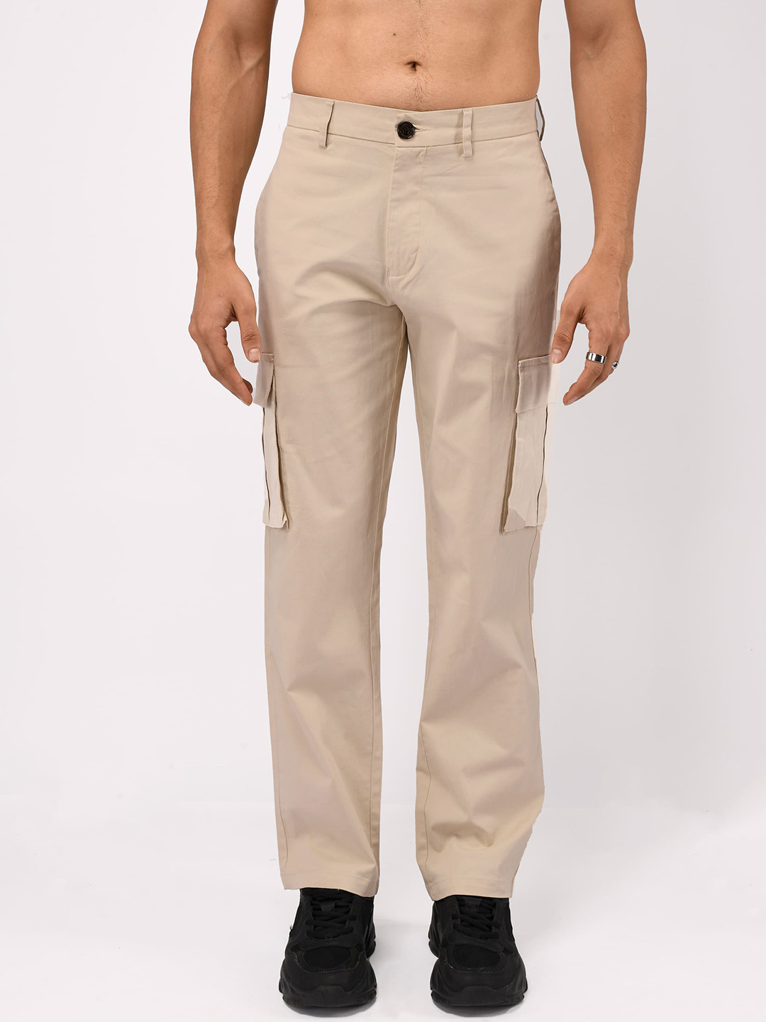 Tailoraedge Men Finest Twill Relaxed Cargos