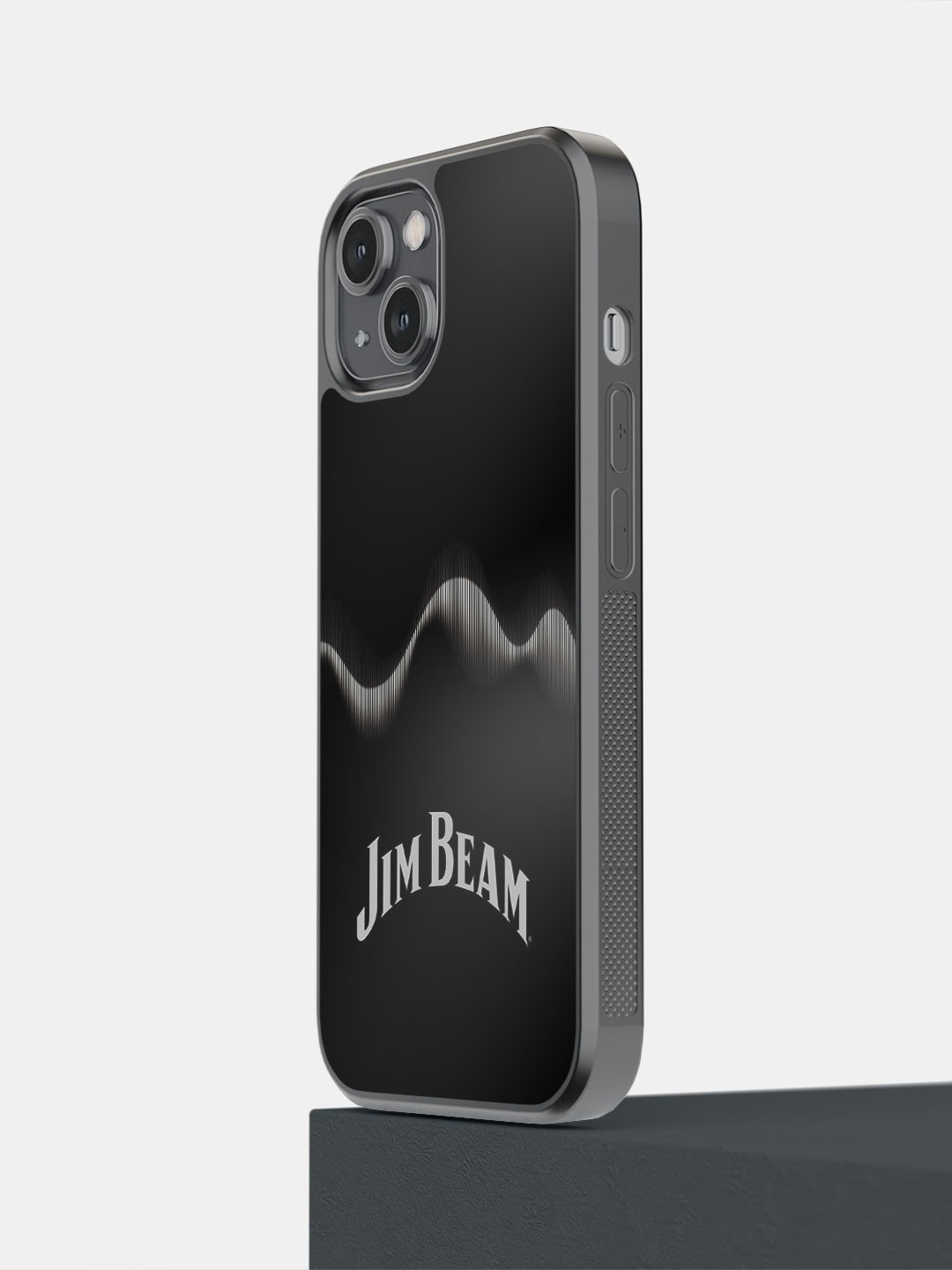 macmerise Jim Beam Sound Waves IPhone 14 Bumper Case Cover