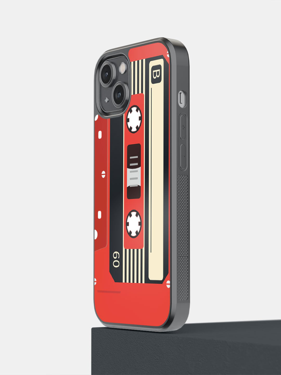 macmerise 3D Cassette iPhone 14 Bumper Case