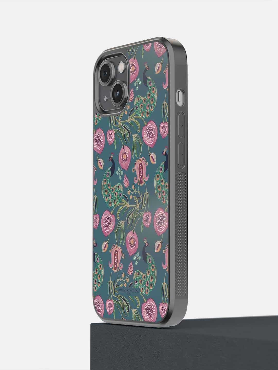 macmerise Anaar And Mor Blue iPhone 14 Bumper Case Cover