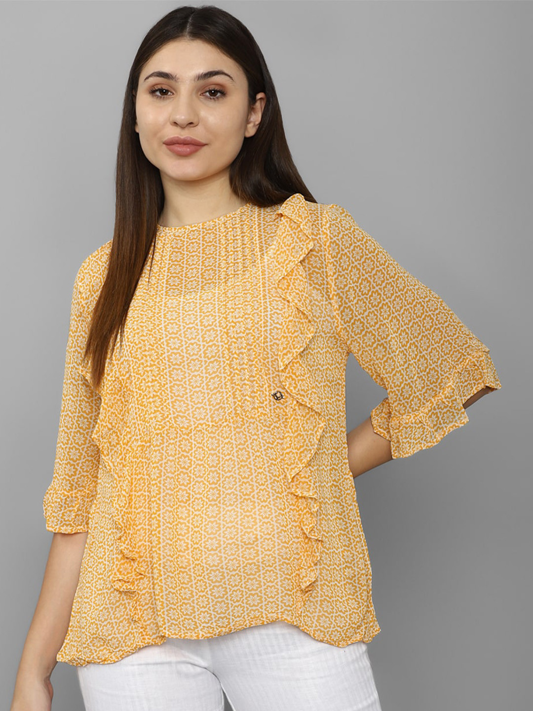 Allen Solly Woman Floral Printed Tunic